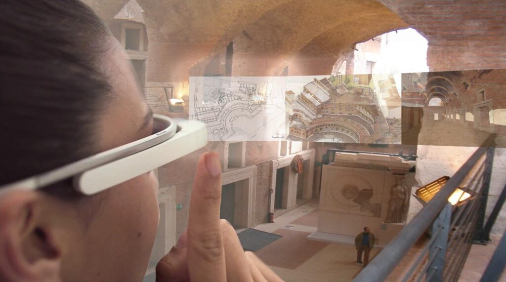 Virtual Reality Trajan's Market Rome home