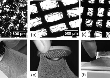 The new material adheres gently to fabrics. Credits: AIP Publishing LLC.