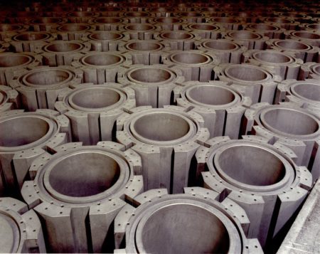 The structure of Graphite blocks in a nuclear reactor