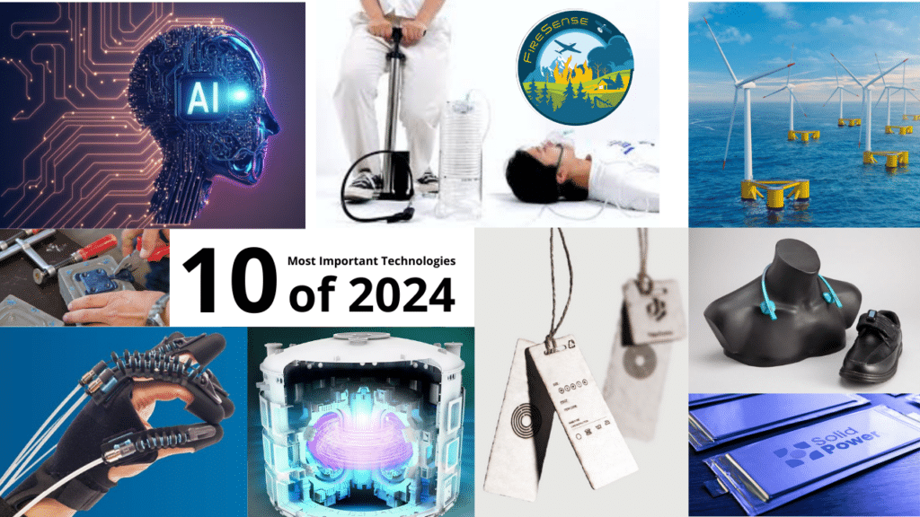 10 Most Important Technologies of 2024 That Are Changing the World