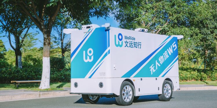 WeRide Launches Robovan W5, Pioneering New Class of Autonomous Delivery Vehicle